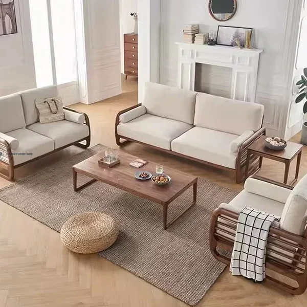 Sofa Set | Wooden Sofa Design | Contemporary Sheesham Wood