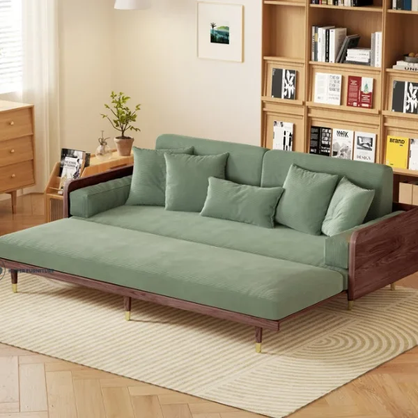 Kyoto Lounge wooden Sofa Bed